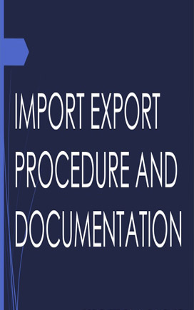 Import and Export Code Registration Procedure - Solubilis